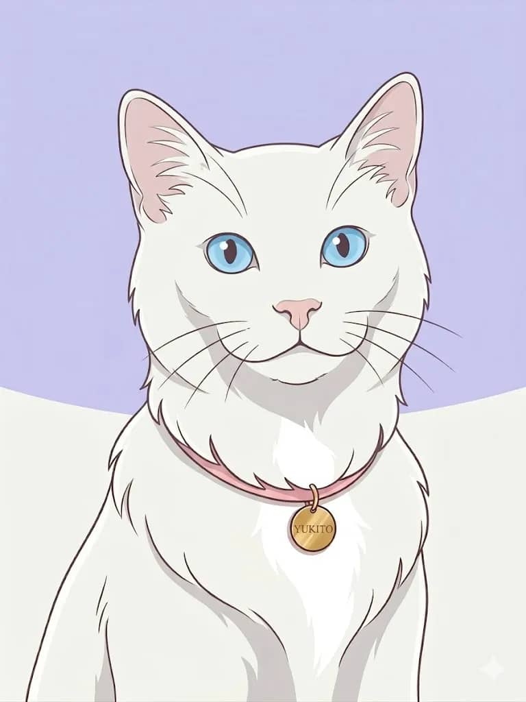 Homenaje a Yuki, gato de Valentina P.